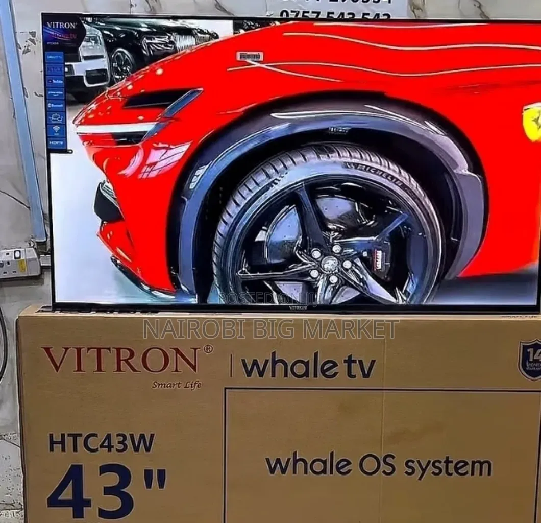 Vitron Whale 43 Inch Full Hd With Multiple Hdmi