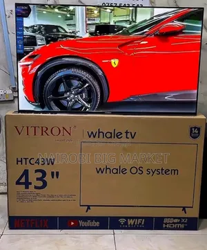 Netflix YouTube Prime Video Vitron Whale 43 Inch Full Hd