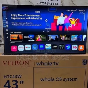 Vitron Whale 43 Inch Full Hd With OS Whale Operational System