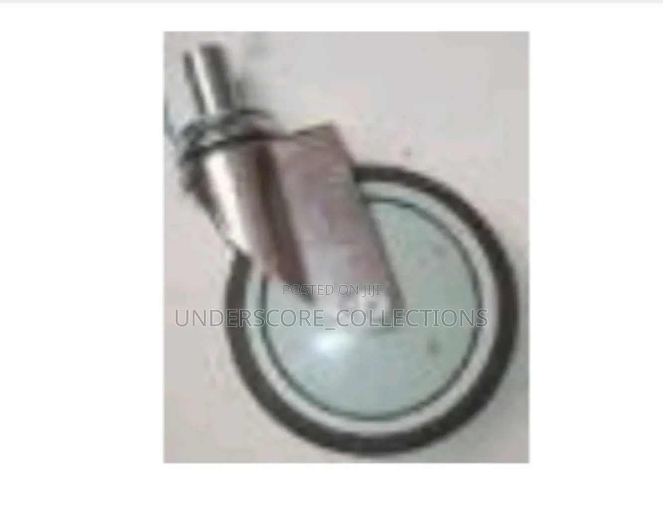 5" Castor Solid Wheel Features a Spindle
