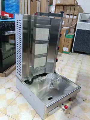 Stainless Steel 3 Burner Shawarma Machine