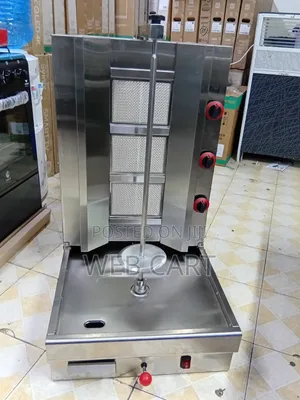 3 Burner Gas Shawarma Machine