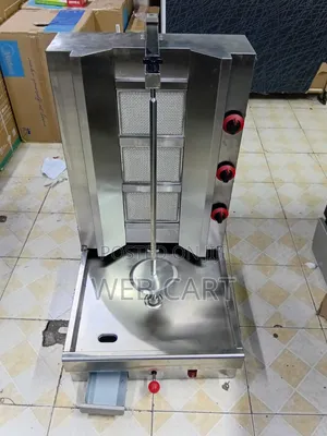 Commercial Gas Shawarma 3 Burner Machine