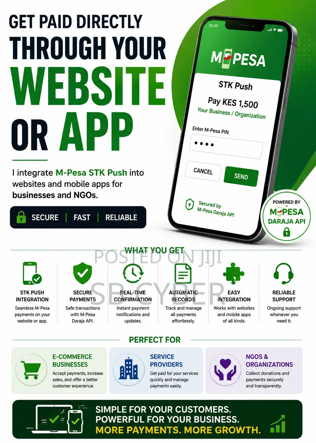 Mpesa STK Push Integration