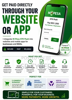 Mpesa STK Push Integration