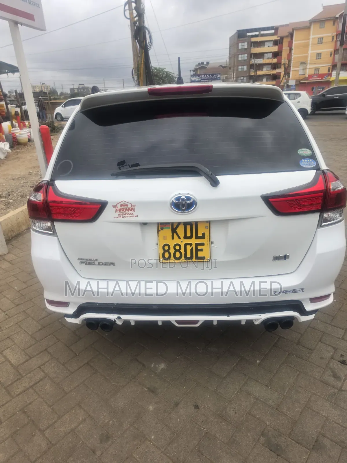 Toyota Corolla Fielder 2015 White