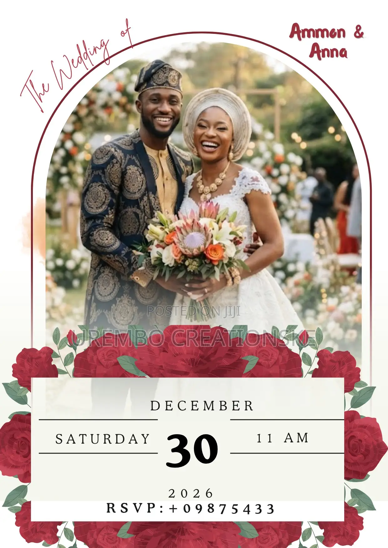 Wedding Invitation E Card