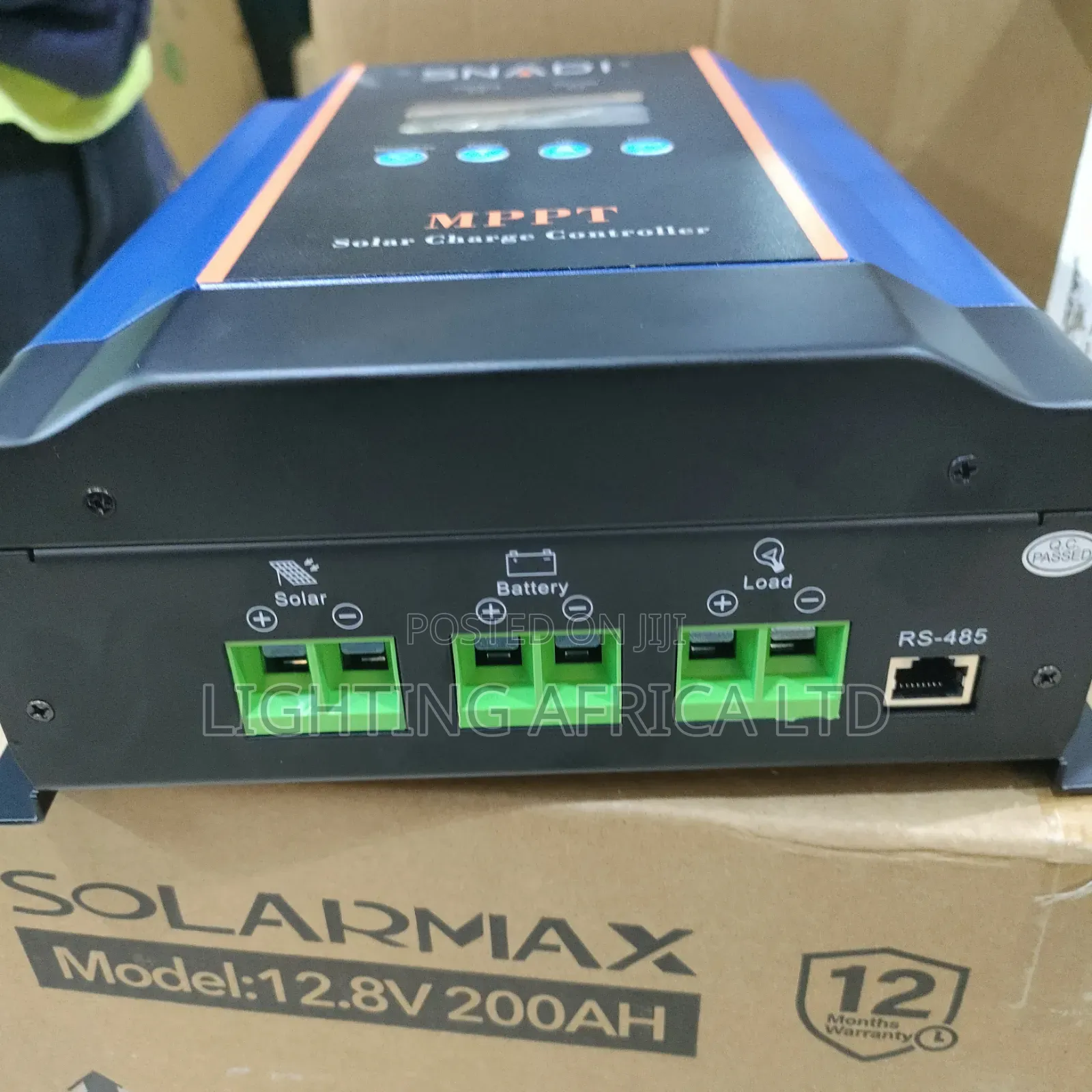 60A - 12v /24v / 36v / 48v Auto - Pv 200 VOC Charge Controller
