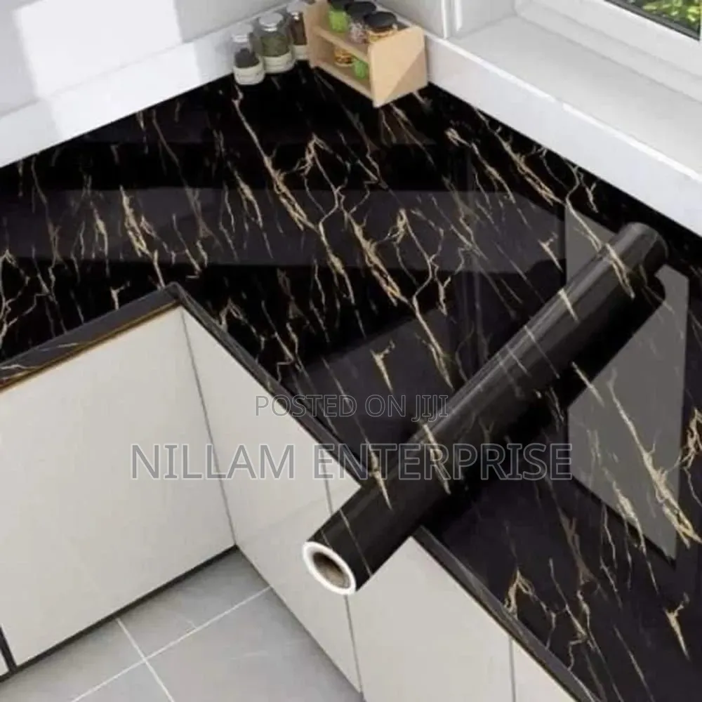 Marble Self Adhesive Waterproof Foil/ Wallpaper: