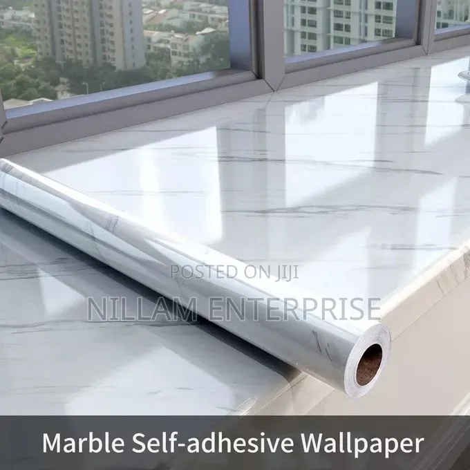 Marble Self Adhesive Waterproof Foil/ Wallpaper: