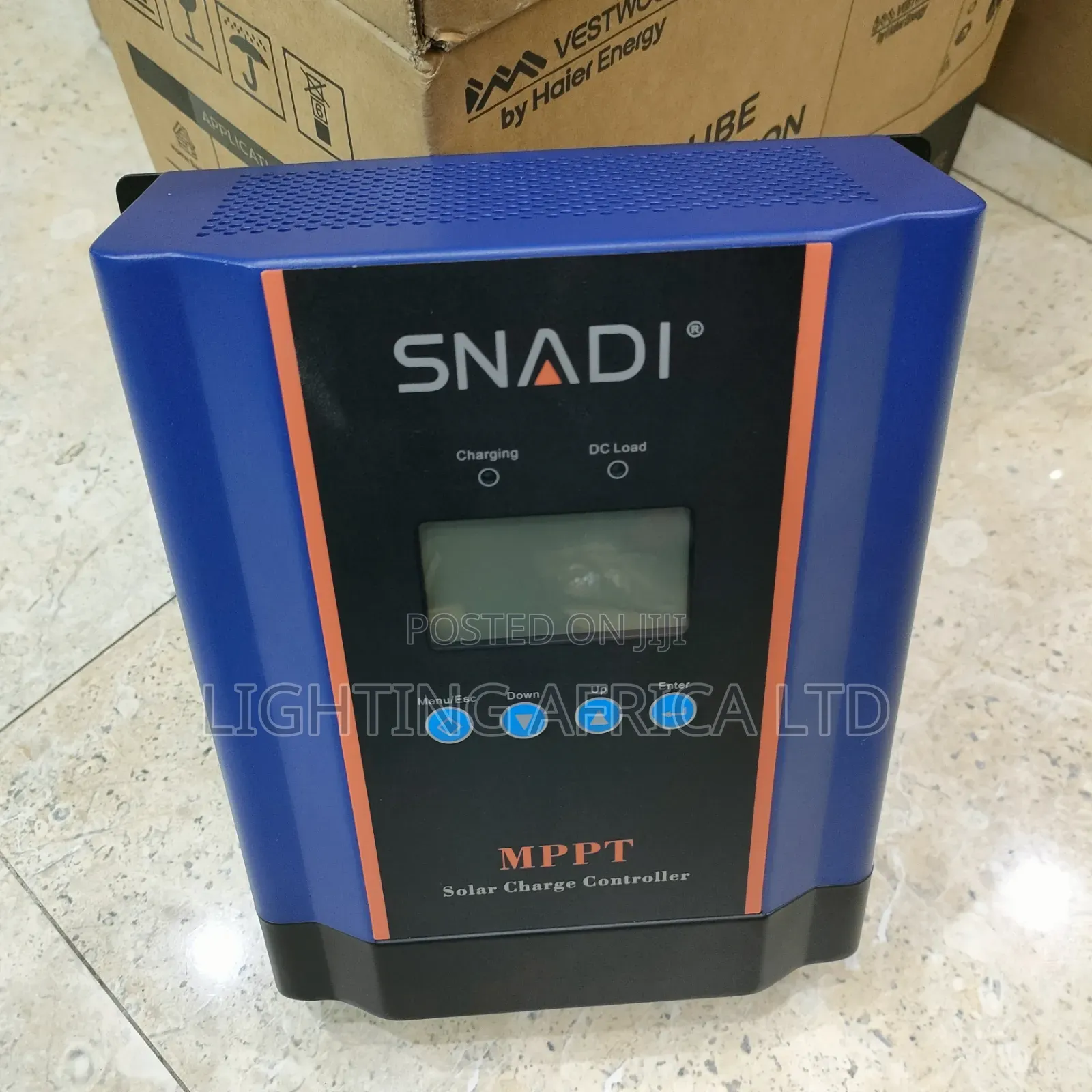 Snadi 60A - 12v/24v/36v/48v Solar MPPT Charger Controller