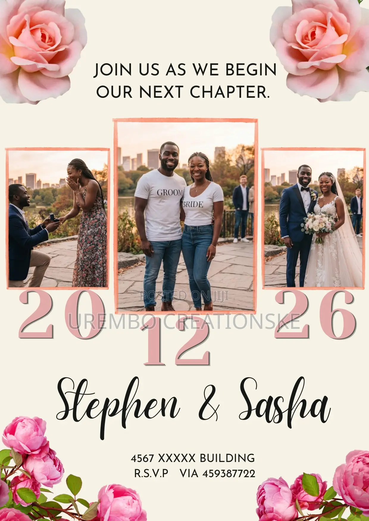 Wedding Invitation E Card