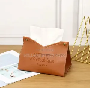 Leather Tissue-Box /Serviette Holder