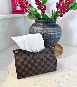 Leather Tissue-Box /Serviette Holder