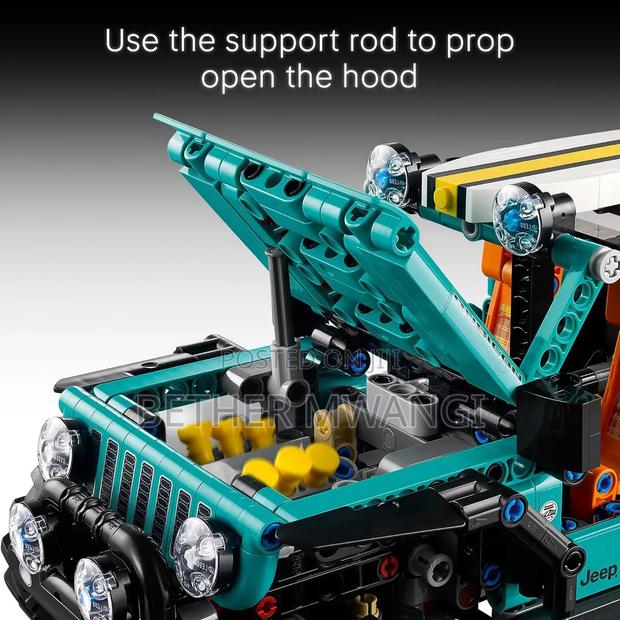 Technic Jeep Wrangler Rubicon SUV - thumbnail 3