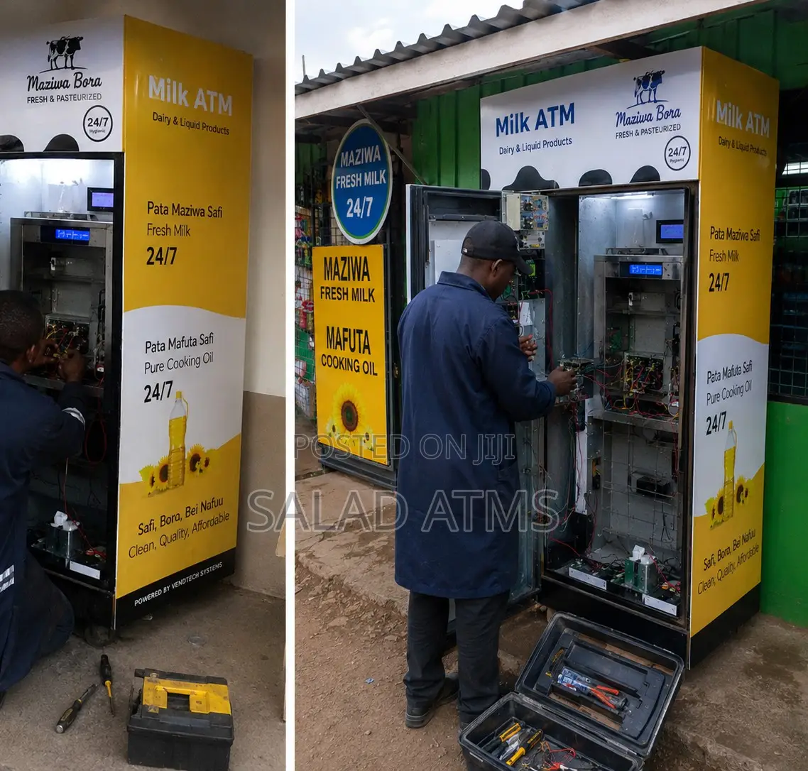 Milk/Salad/Water ATM Repairs