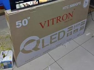 50 Inch Qled Vitron Television With Unbuilt Wifi