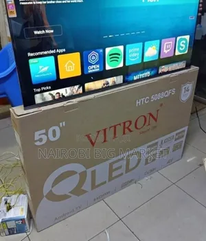 50 Inch Qled Vitron Television With Google Play Store Acess