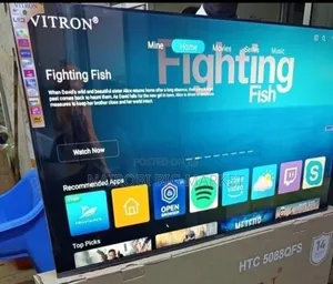 50 Inch Qled Vitron Television Built in Chromecast