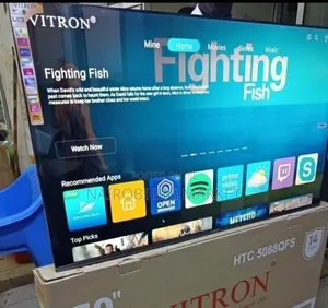 50 Inch Qled Vitron Television Built in Chromecast