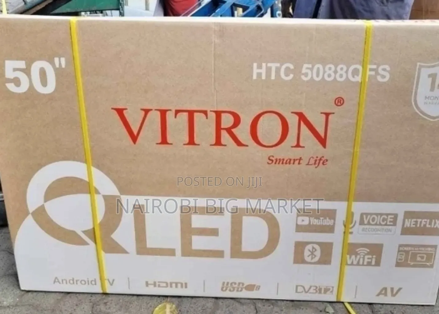 50 Inch Qled Vitron Television HTC5088FS