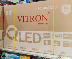 50 Inch Qled Vitron Television With Voice Recognition