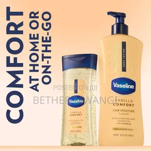 Vaseline Comfort Moisturizing Gel Body Oil Vanilla