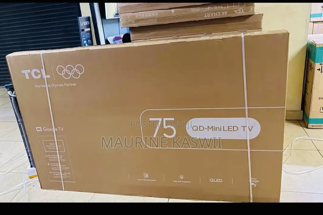 TCL 75” Inch Qd Miniled 75c6k Smart TV