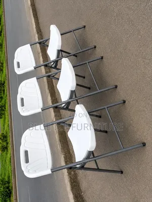 Folding Chair;Heavy Duty White Plastic Folding – Portable Event Chair.