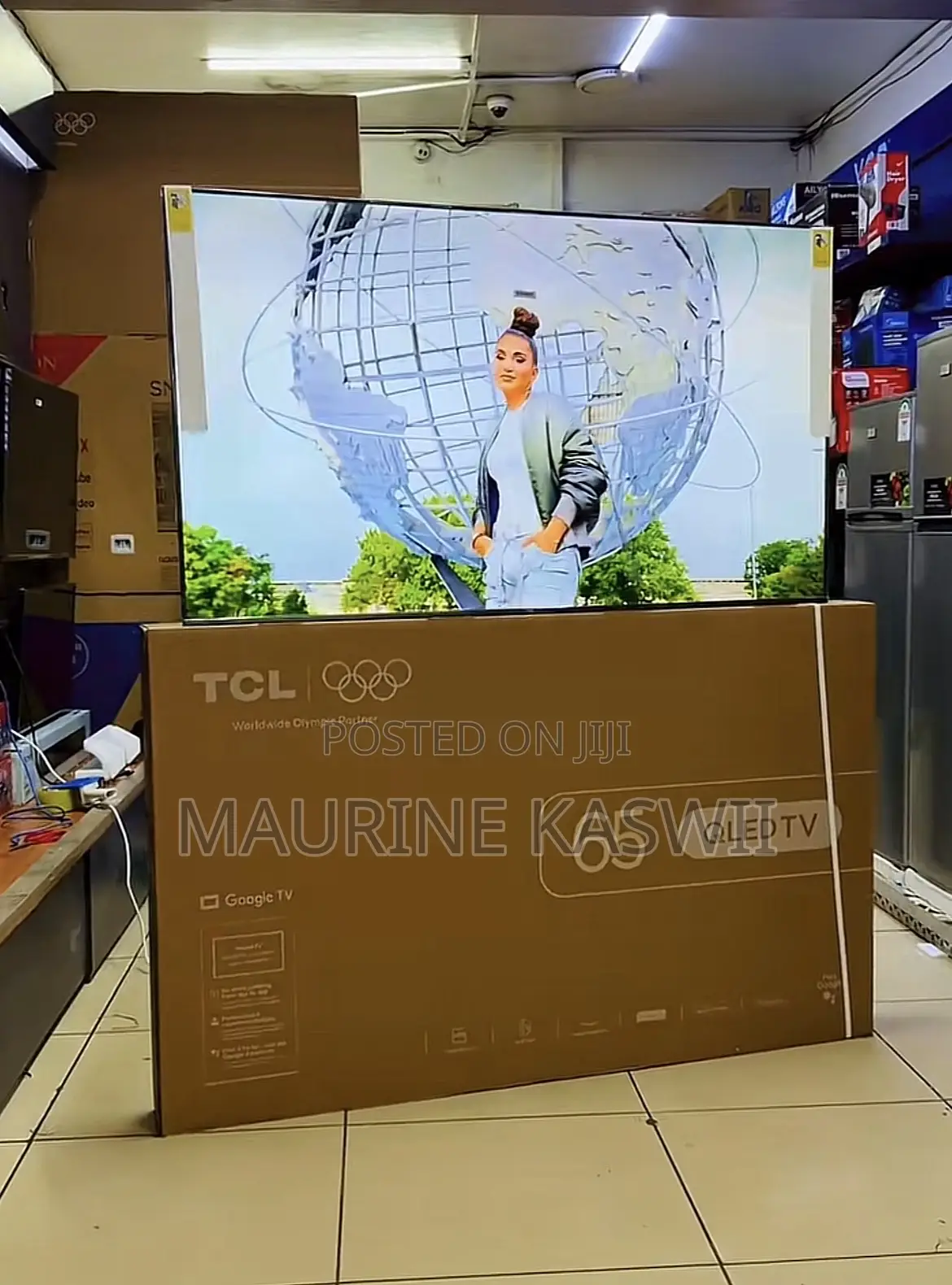 TCL 65” Qled Google Smart 65t6d