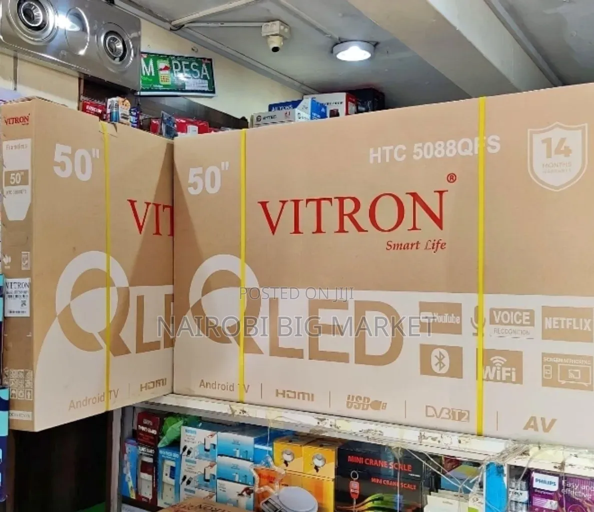 Vitron 50 Inch Hdmi USB Television DV3t2