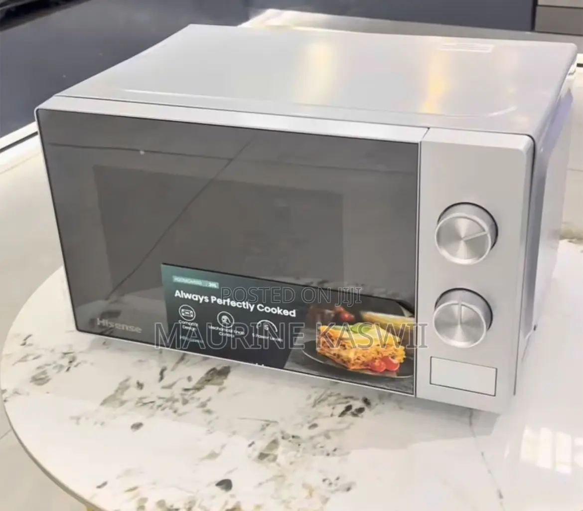 Hisense 20l Microwave With Mob-Silver