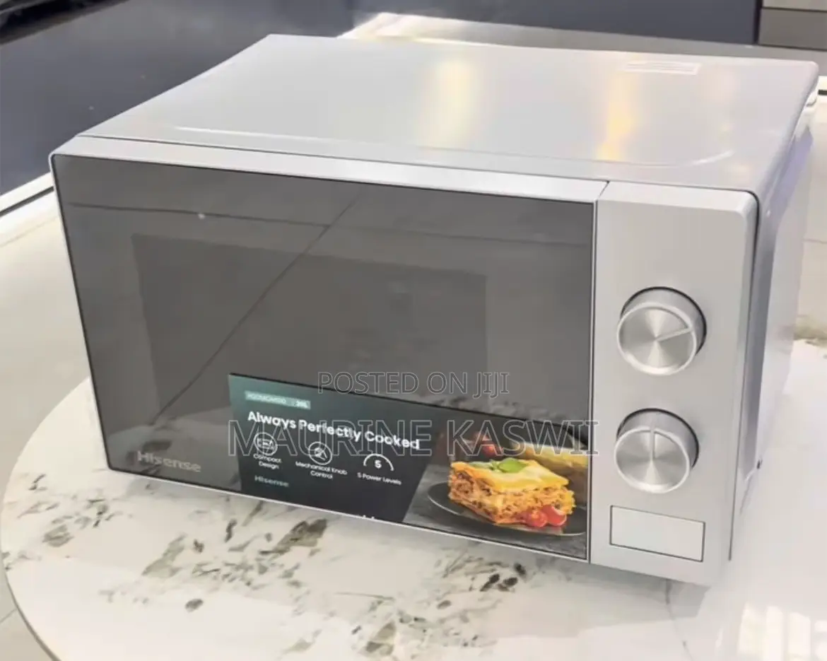 Hisense 20l Microwave With Mob-Silver