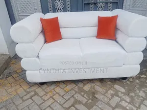 Pure White 2 Seater Sofa