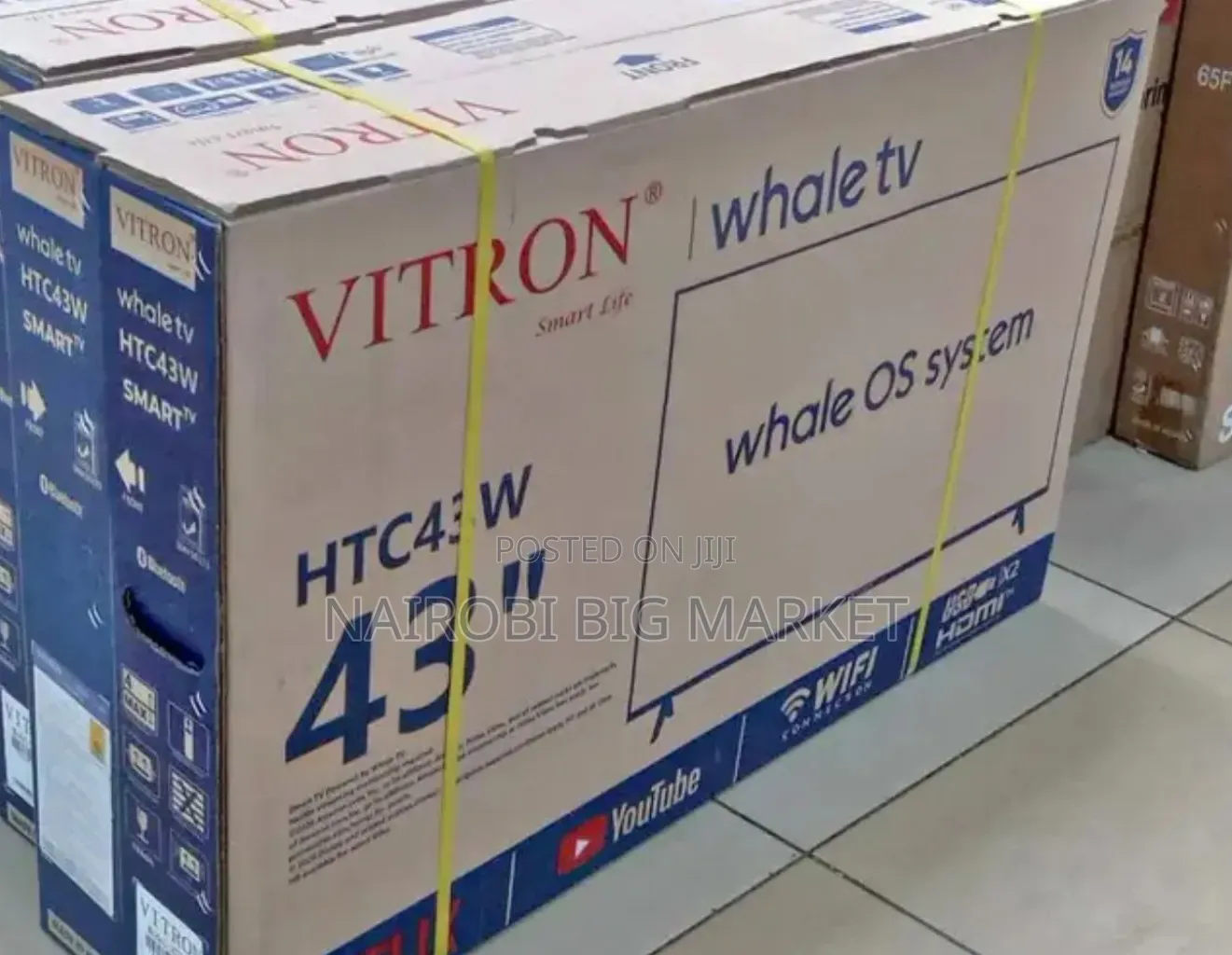 Vitron 43 Inches Whale Os TV HTC43W