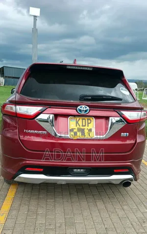 Toyota Harrier 2018 Red