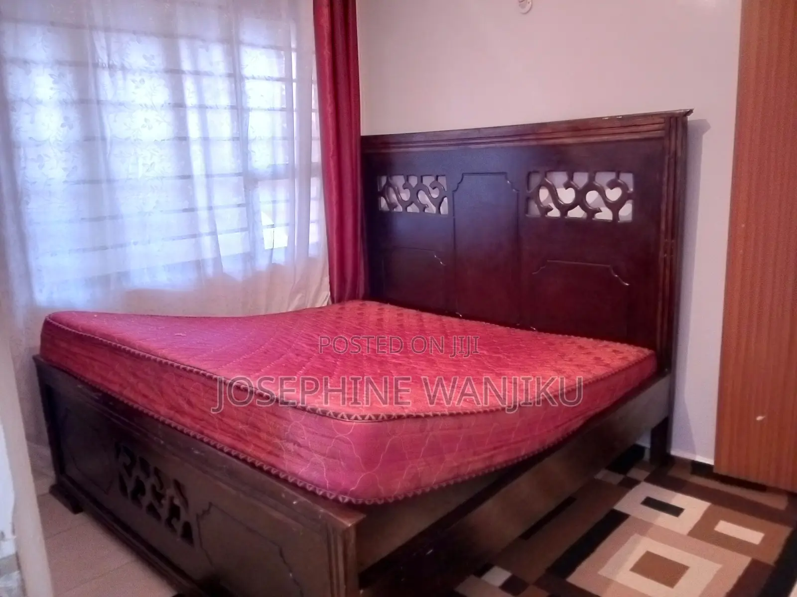 6*6 Bed and Mattress