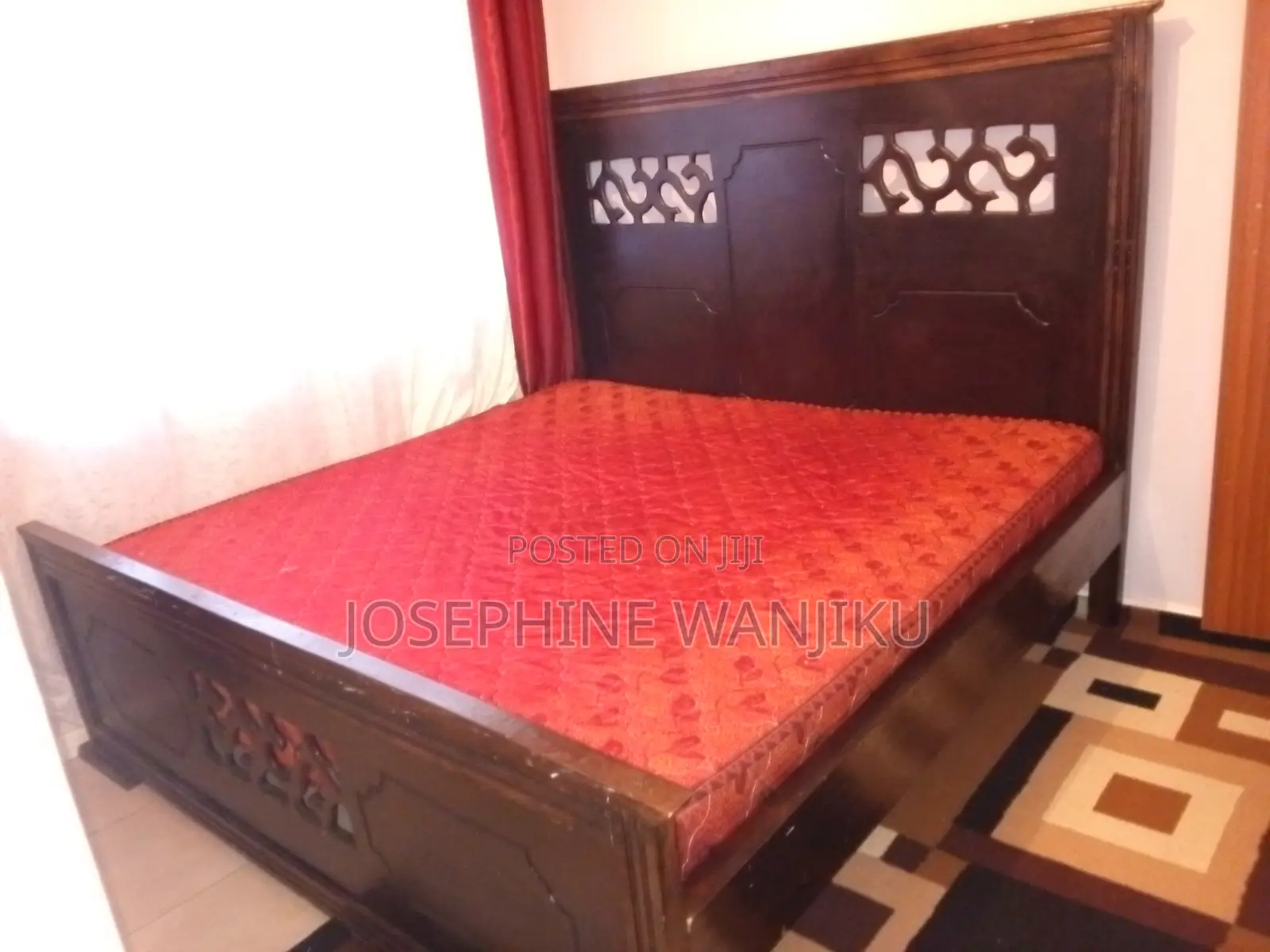 6*6 Bed and Mattress