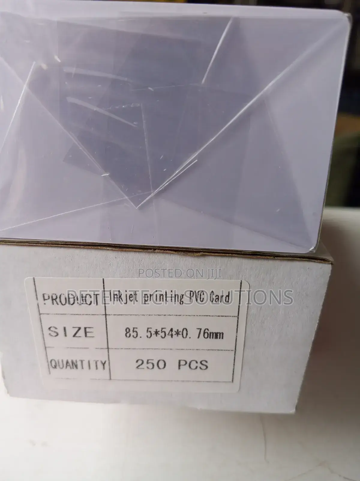 Inkjet Printing PVC Cards (250 Pcs).
