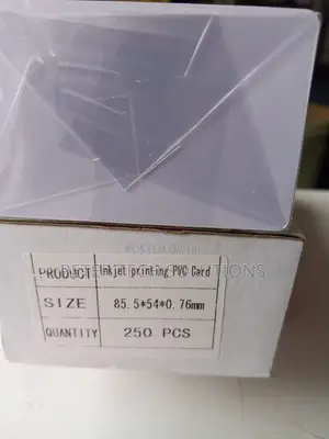 Inkjet Printing PVC Cards (250 Pcs).