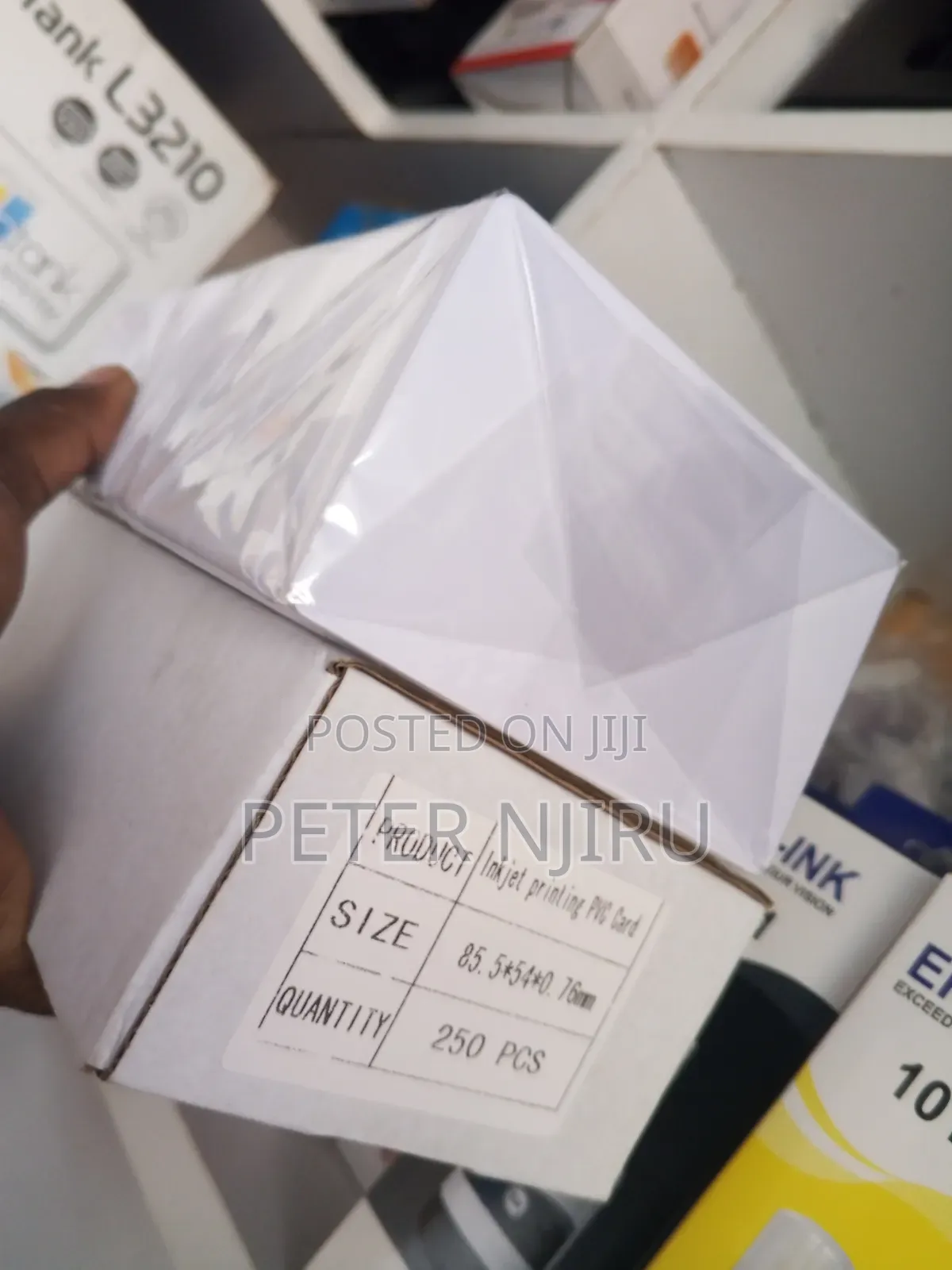 Inkjet Printing PVC Cards (250 Pcs).