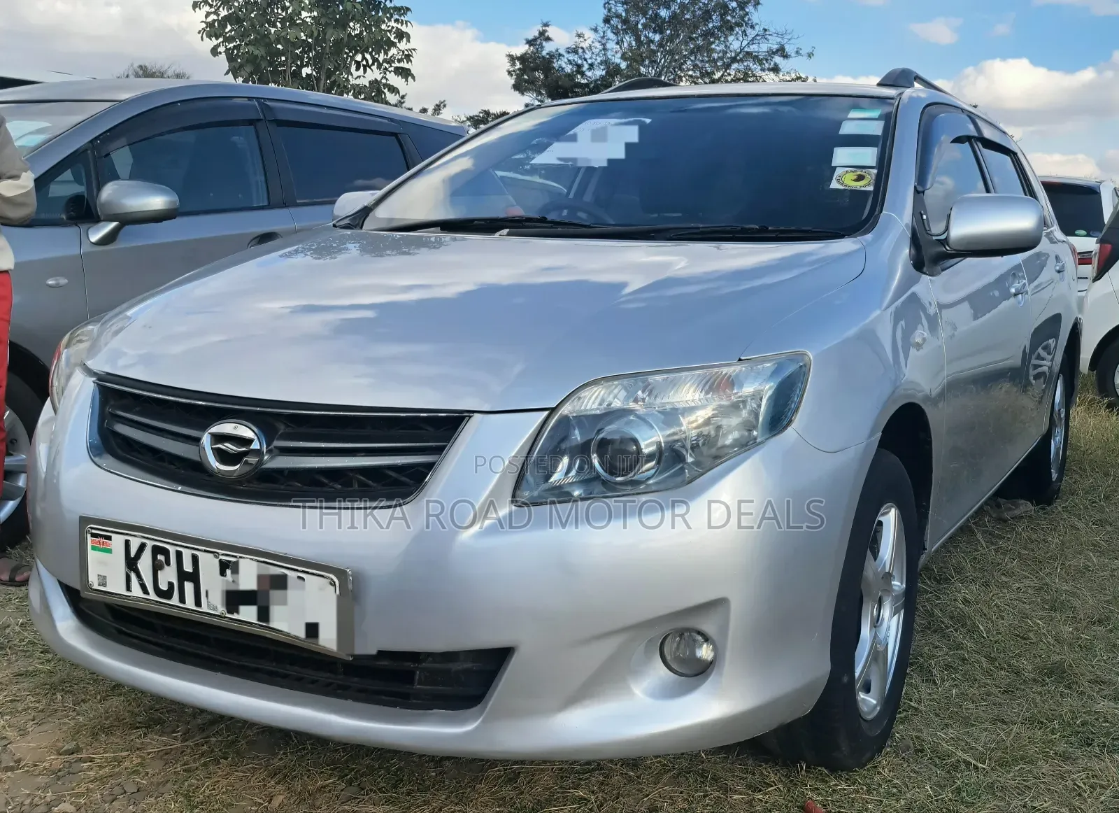 Toyota Corolla Fielder 2011 Silver
