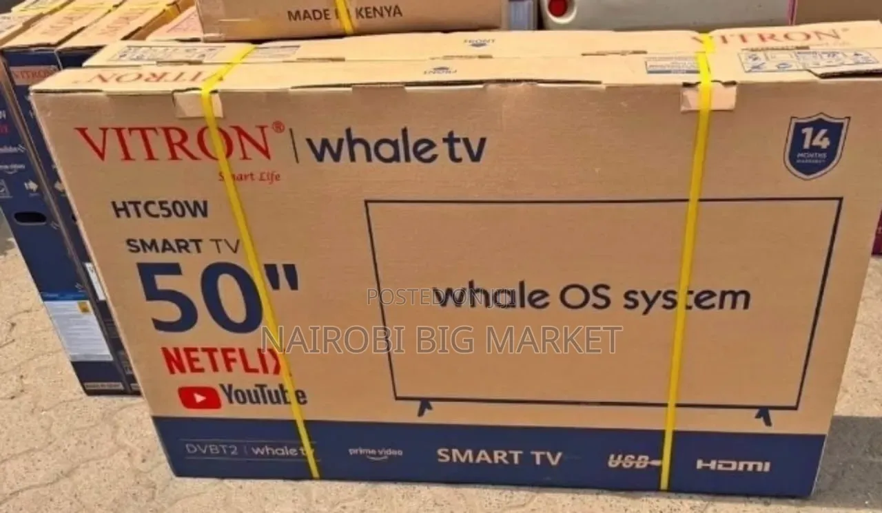 Vitron 50 Inch Whale TV With Prime Video