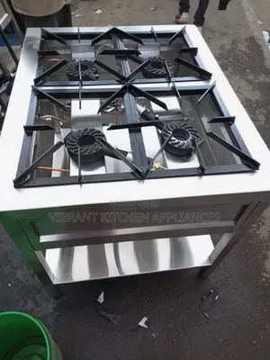 Square Shaped 4-Burner