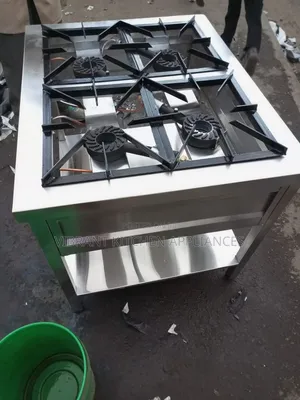 Square Shaped 4-Burner