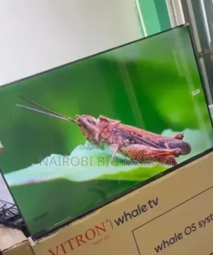 Vitron 50inch Whale Os TV With T2 Inbuilt Decorder