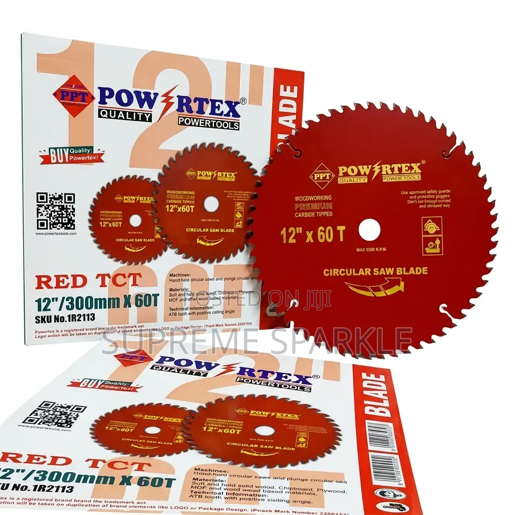 Circular Saw Blade 12" 60T Powertex 300mm Woodworking