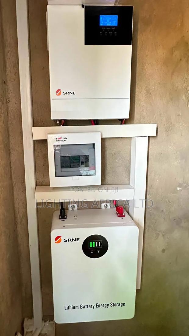 3kw Hybrid Inverter - 2.56kwh Lithium -(2)620w Solar Free Installation - thumbnail 2