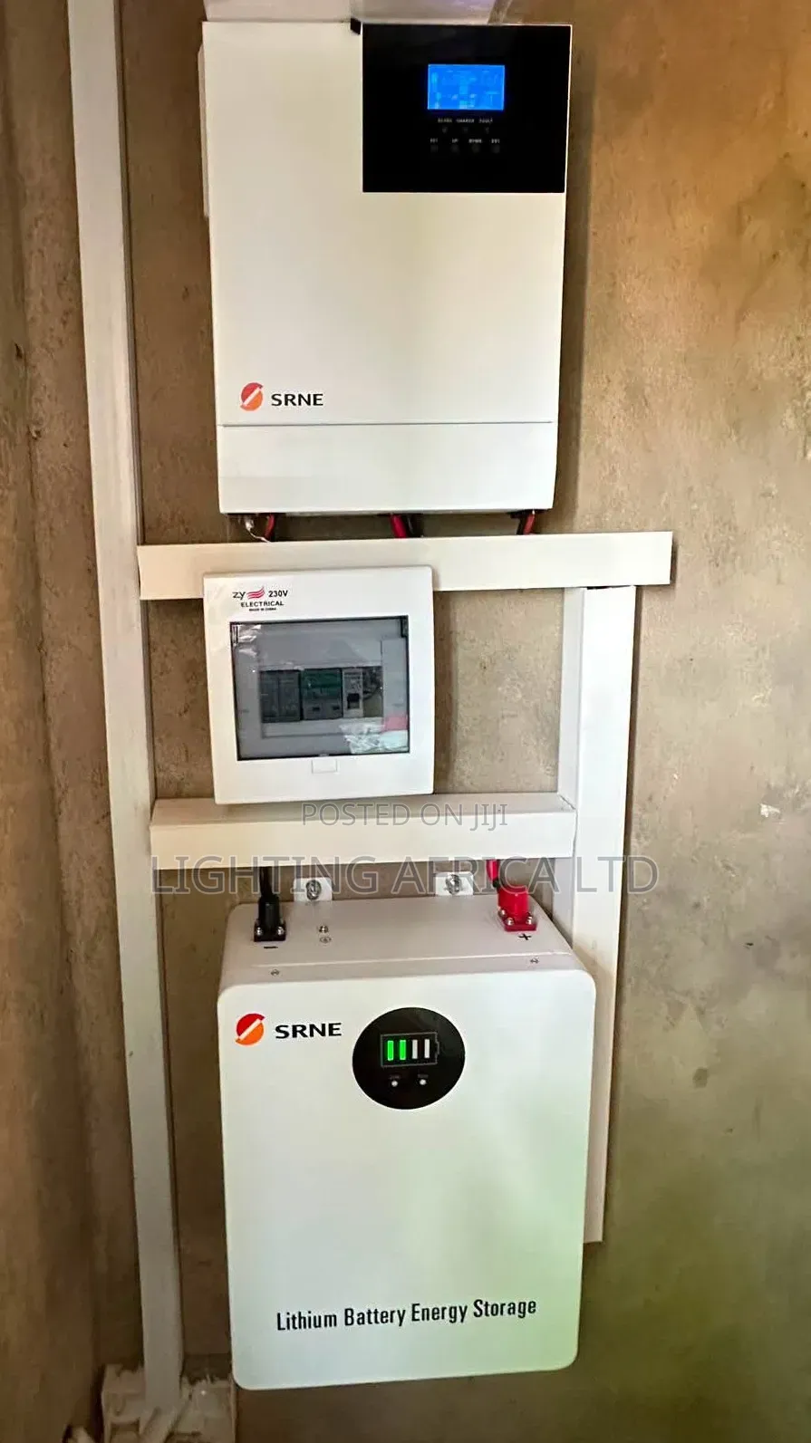 3kw Hybrid Inverter - 2.56kwh Lithium -(2)620w Solar Free Installation