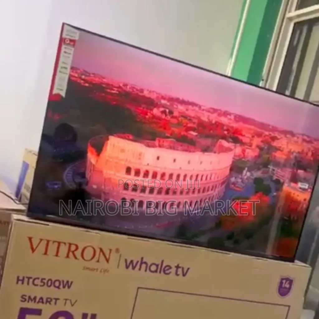 Vitron Whale TV Smart TV Os System With Free to Air Channels